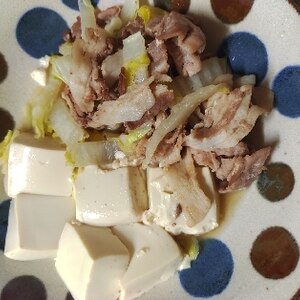 豚肉と白菜の炒め煮
